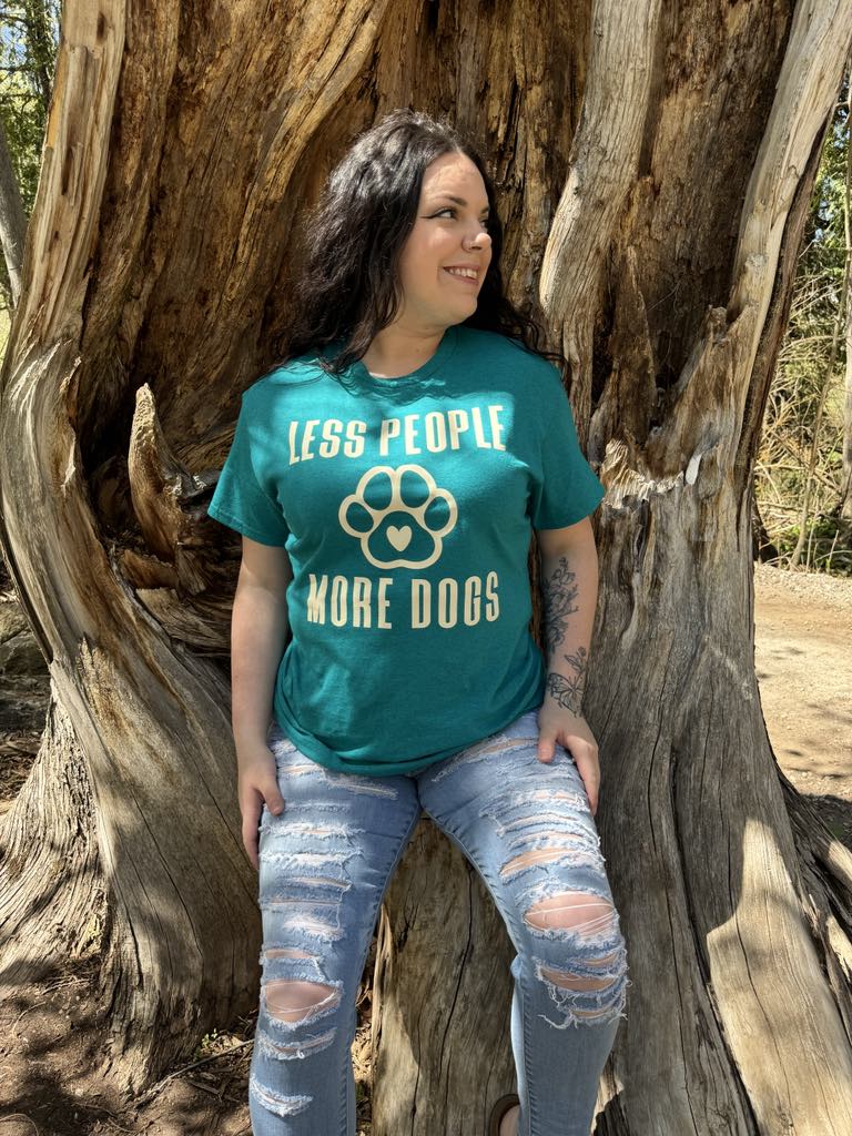 Less People More Dogs Tee