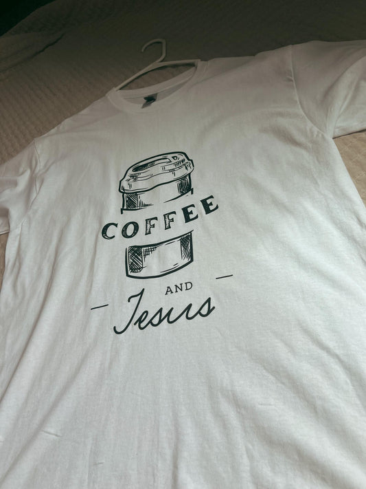 Coffee and Jesus Tee