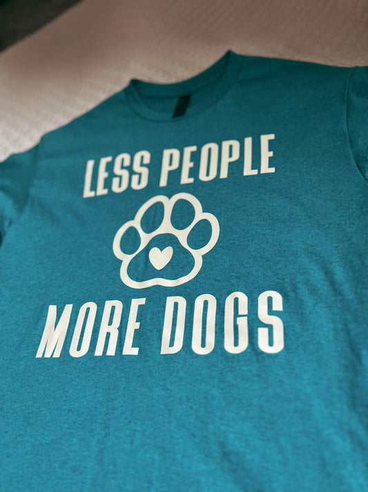 Less People More Dogs Tee